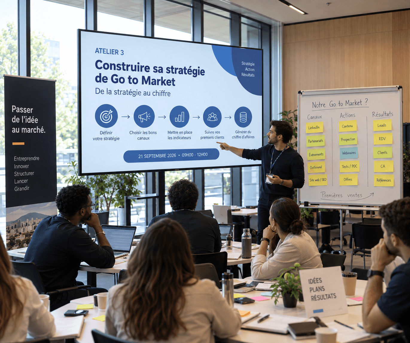 Atelier 3 - Construire sa stratégie de Go to Market et faire du chiffre